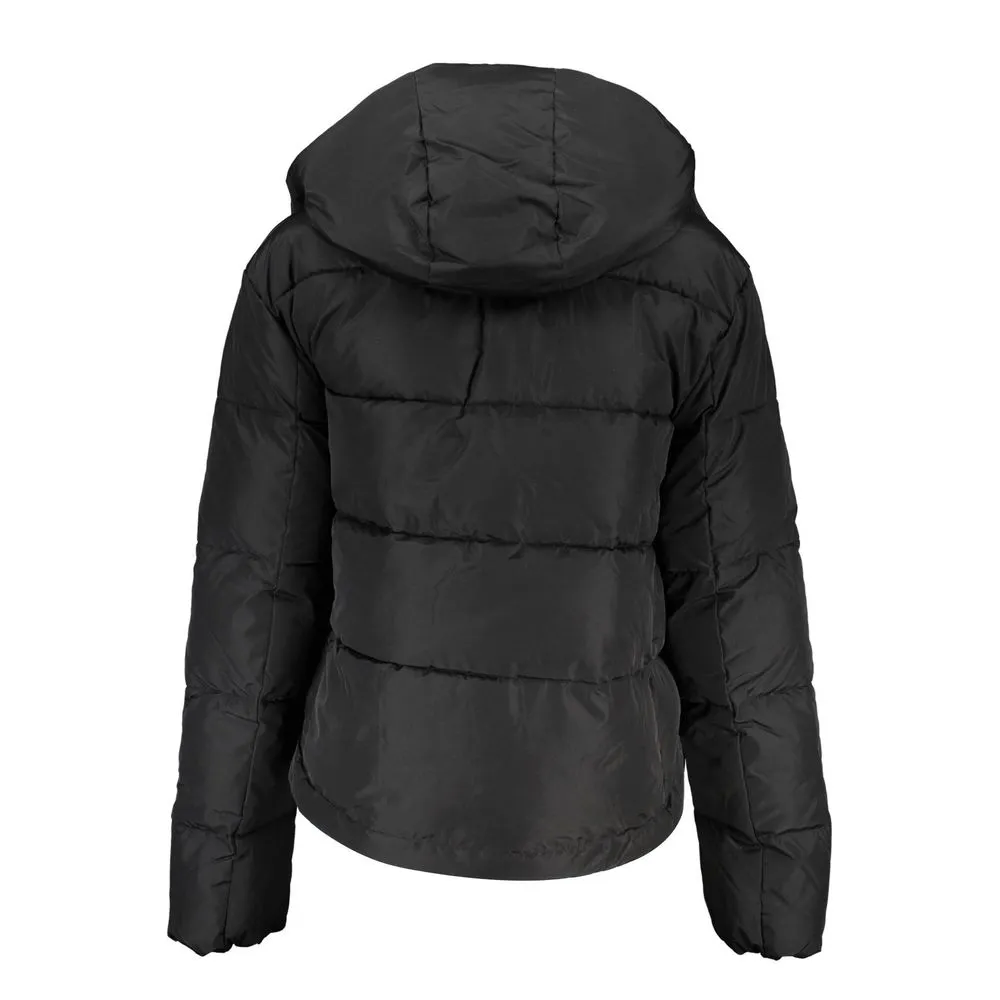 Sleek Long-Sleeved Jacket with Removable Hood sold by Louxly product image thumbnail 2