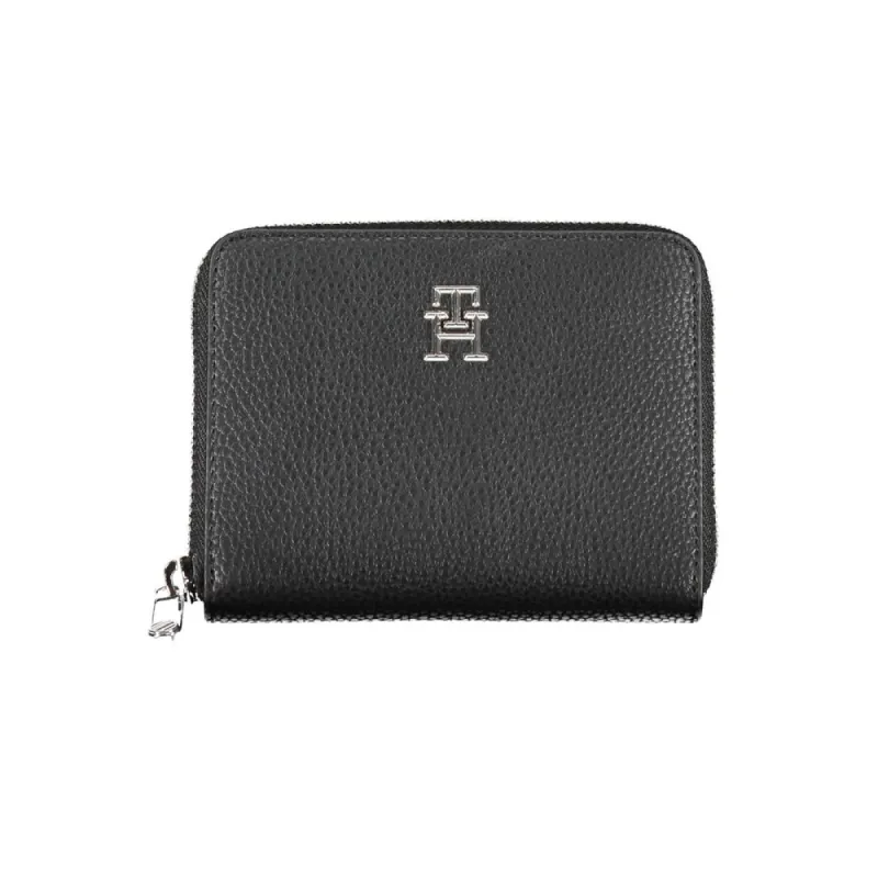 Black Polyethylene Women Wallet sold by Louxly