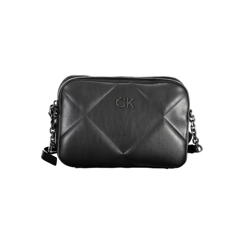 Black Polyester Handbag sold by Louxly