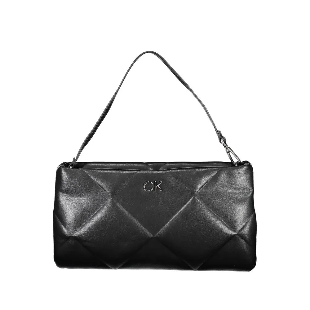 Black Polyester Handbag sold by Louxly