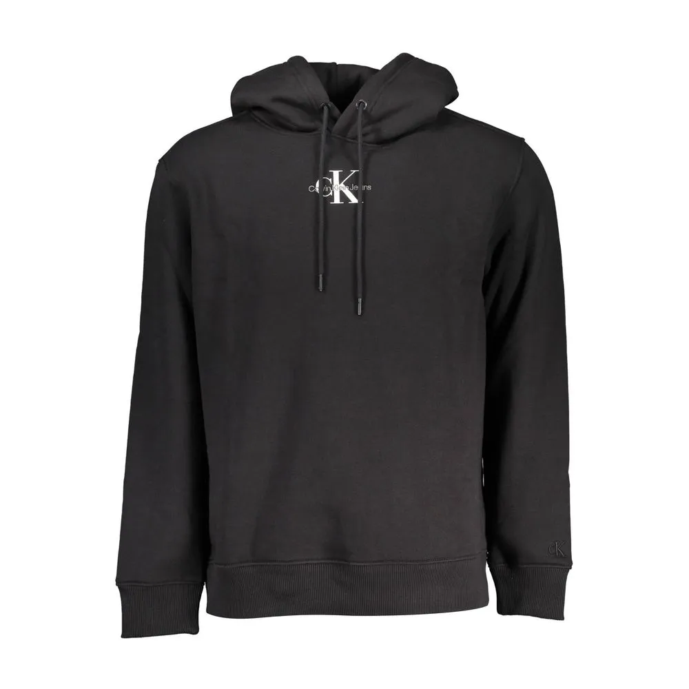Sleek Embroidered Hooded Sweatshirt sold by Louxly