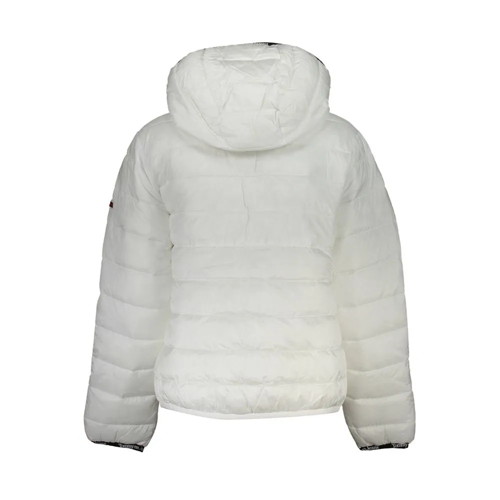 White Polyester Women Jacket sold by Louxly product image thumbnail 2