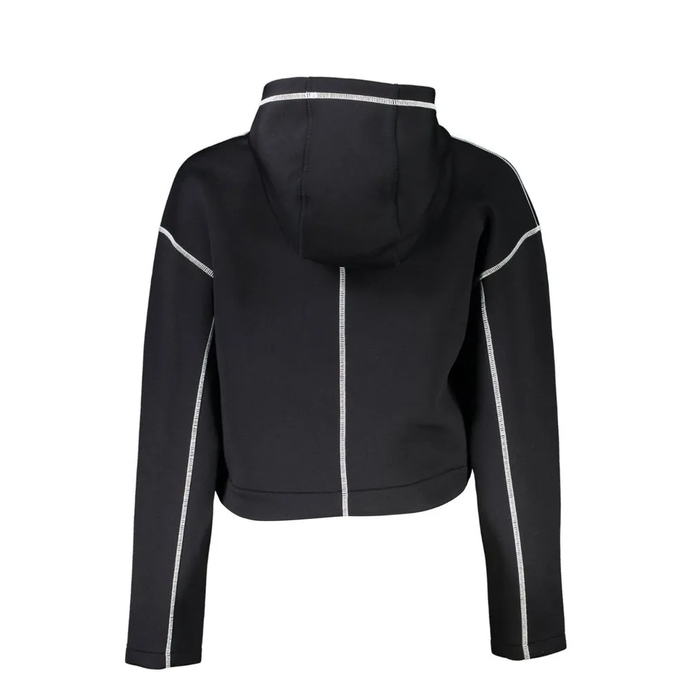 Chic Hooded Sweatshirt with Contrasting Details sold by Louxly product image thumbnail 3