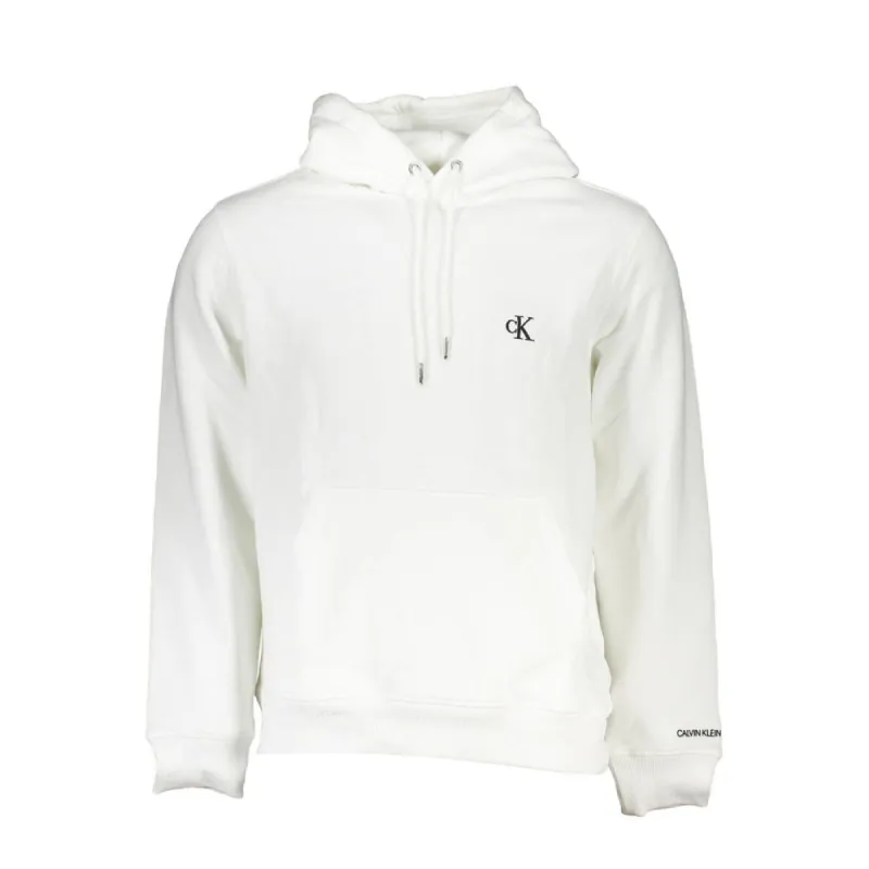 Chic Long Sleeve Hooded Sweatshirt in White sold by Louxly