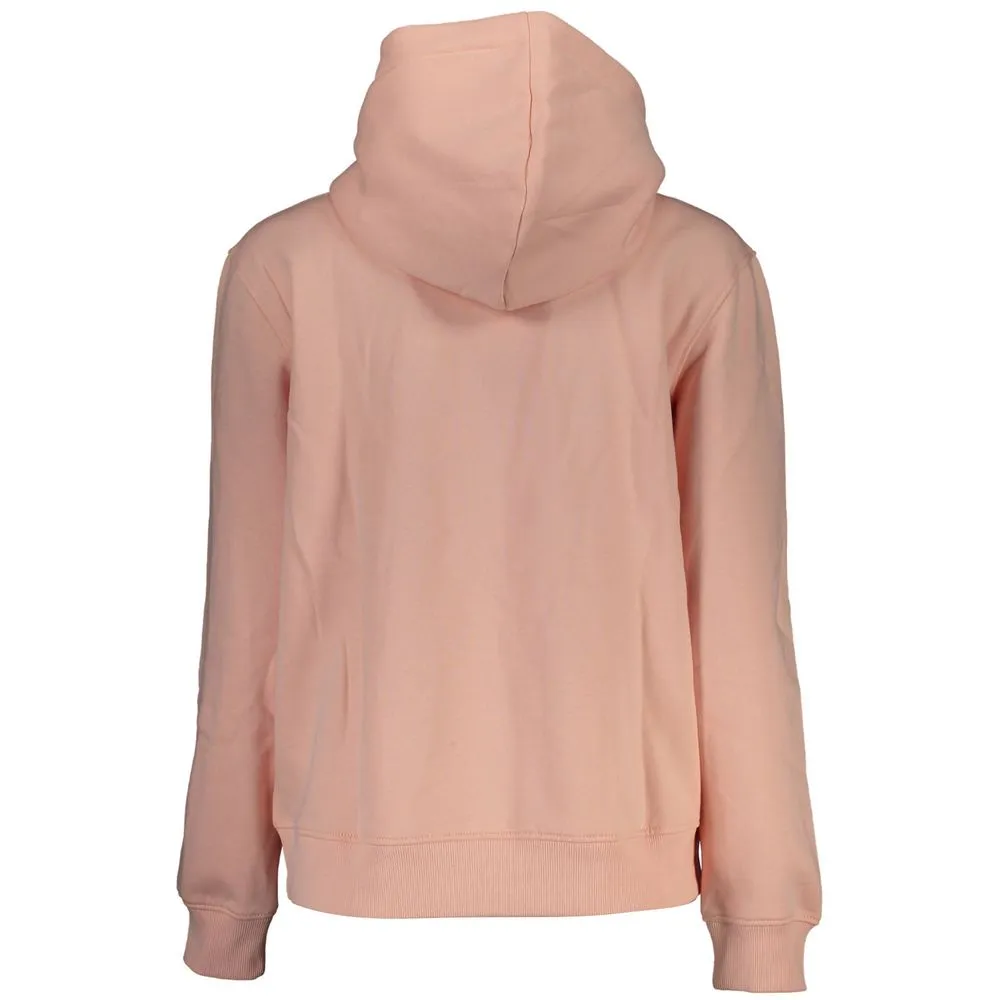 Chic Pink Hooded Fleece Sweatshirt sold by Louxly product image thumbnail 2