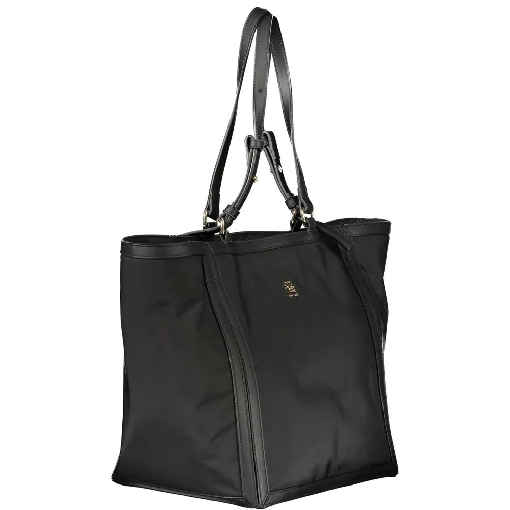 Black Polyester Handbag sold by Louxly product image thumbnail 3