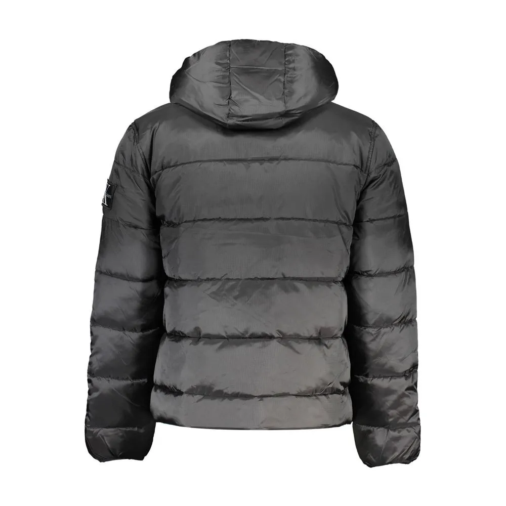 Sleek Hooded Men's Jacket with Contrast Details sold by Louxly product image thumbnail 3