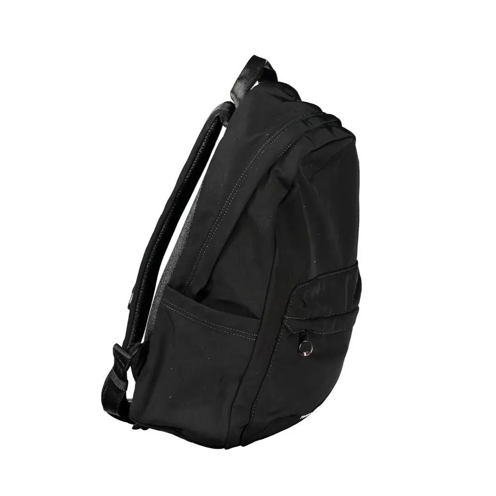 Black Polyester Men Backpack sold by Louxly product image thumbnail 3