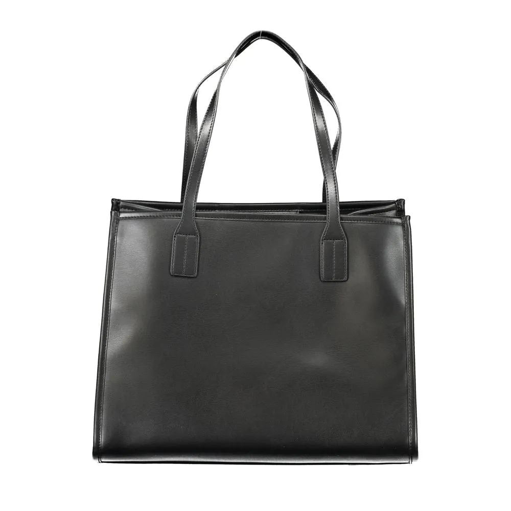 Black Polyethylene Handbag sold by Louxly product image thumbnail 2
