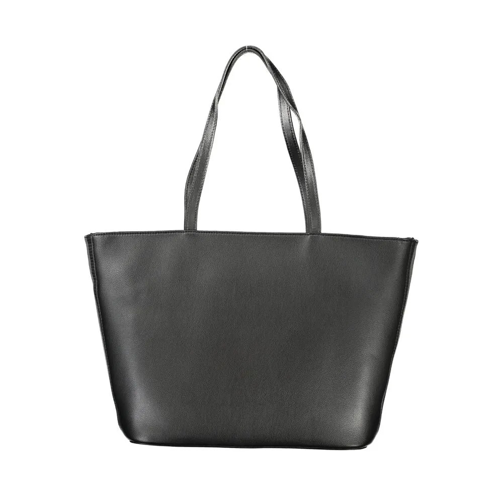 Black Polyester Handbag sold by Louxly product image thumbnail 2