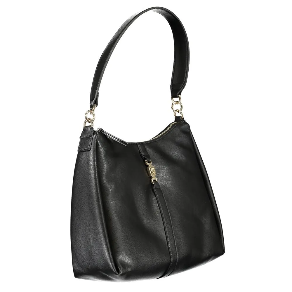 Black Polyester Handbag sold by Louxly product image thumbnail 3