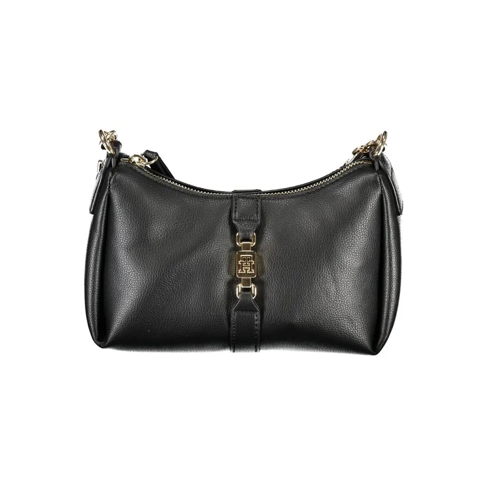 Black Polyester Handbag sold by Louxly