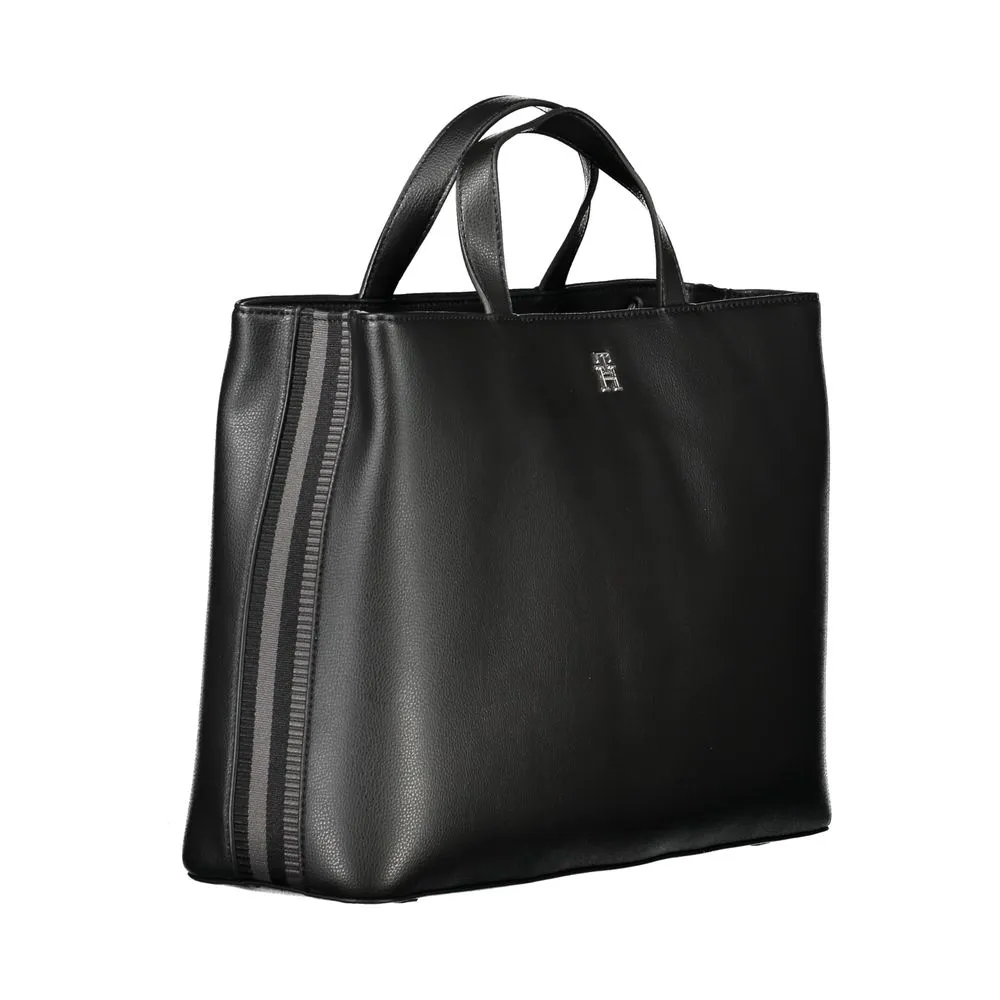 Black Polyester Handbag sold by Louxly product image thumbnail 3