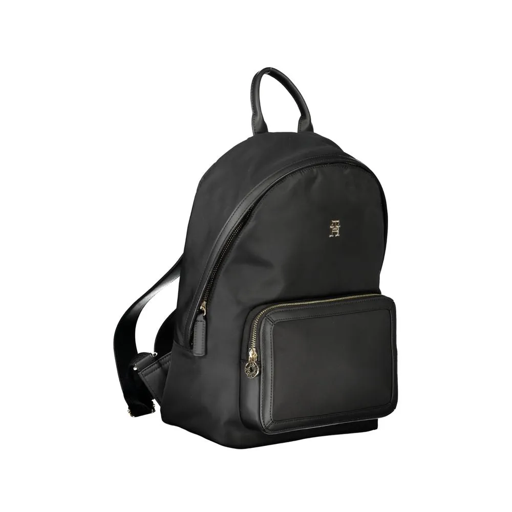 Black Polyester Women Backpack sold by Louxly product image thumbnail 3