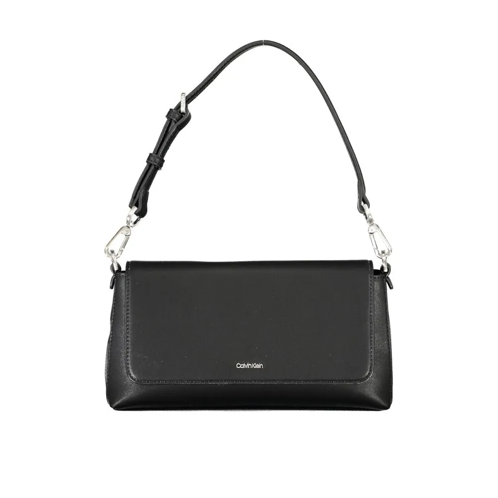 Black Polyester Handbag sold by Louxly