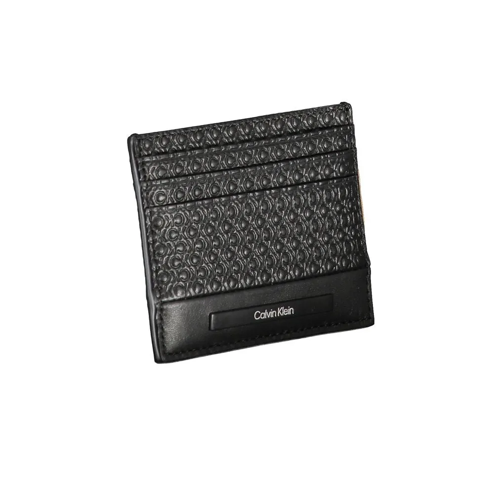 Sleek Black Contrast Card Holder sold by Louxly product image thumbnail 3