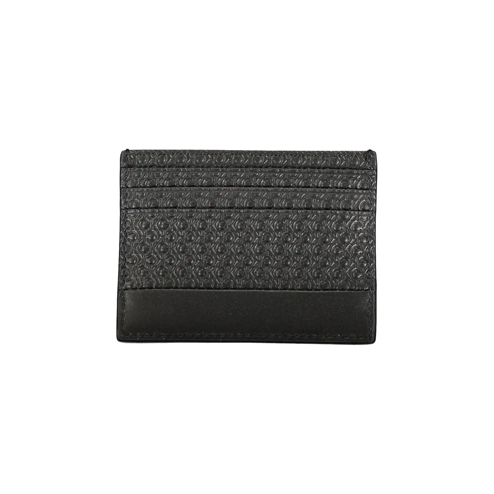 Sleek Black Contrast Card Holder sold by Louxly product image thumbnail 2