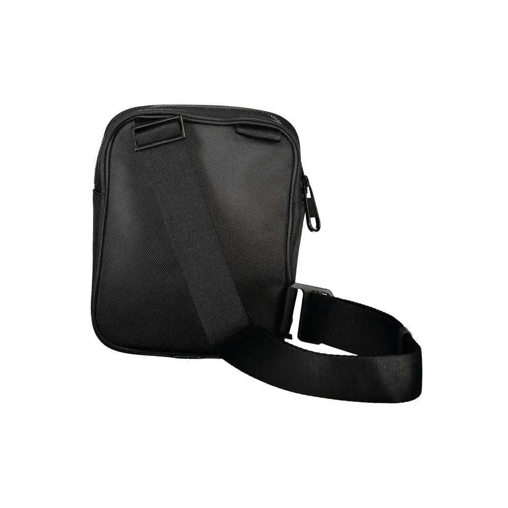 Sleek Black Shoulder Bag with Contrasting Details sold by Louxly product image thumbnail 2