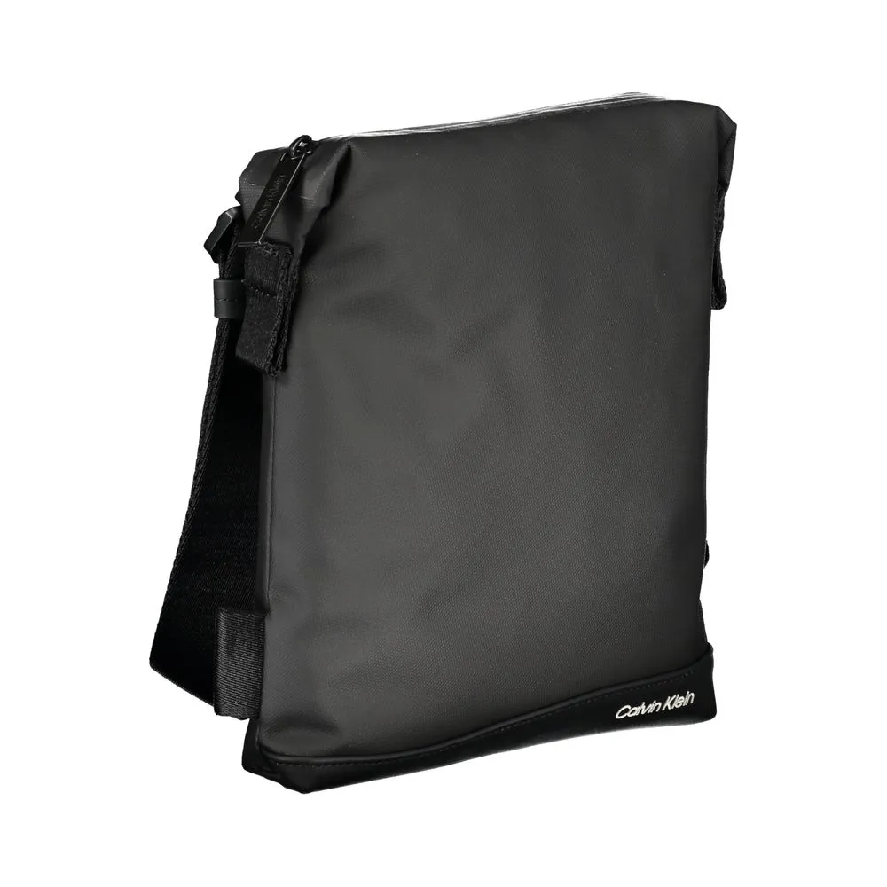 Elegant Black Shoulder Bag with Contrast Details sold by Louxly product image thumbnail 3