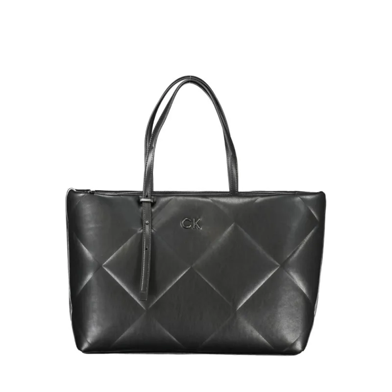 Black Polyester Handbag sold by Louxly