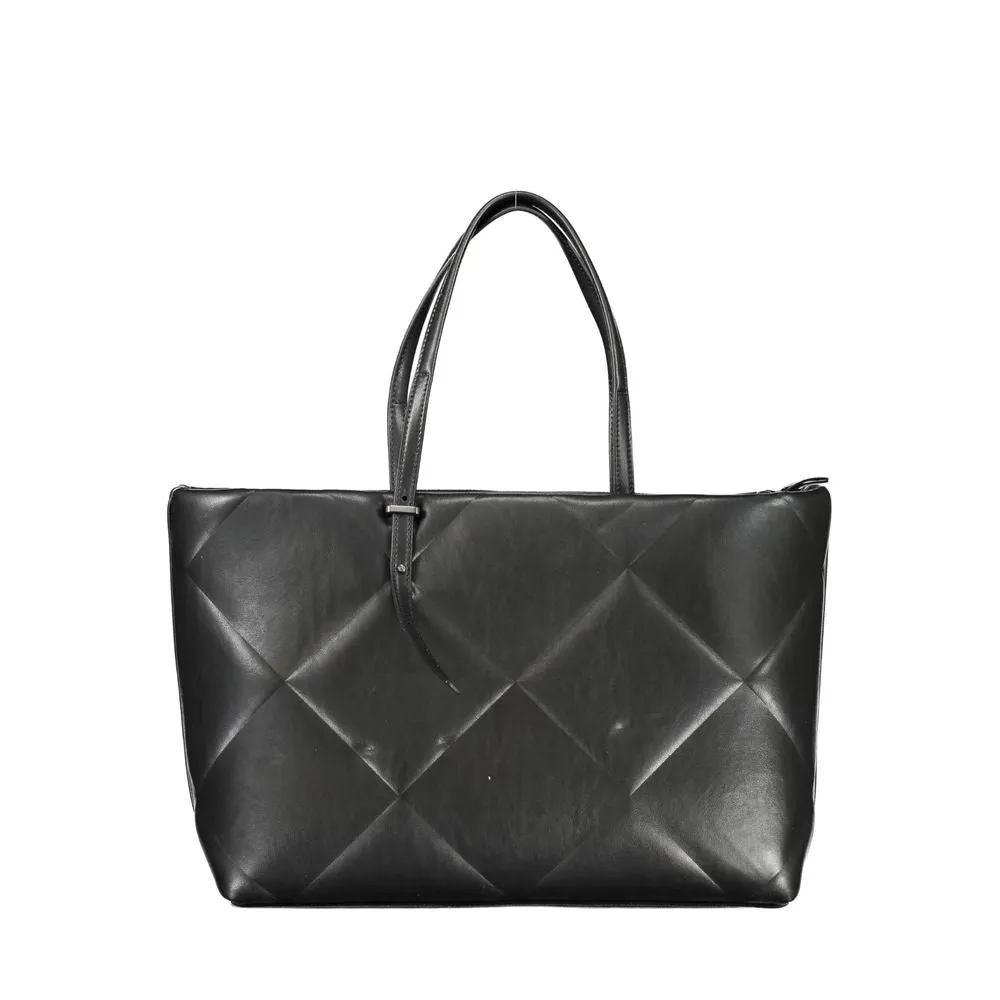 Black Polyester Handbag sold by Louxly product image thumbnail 2