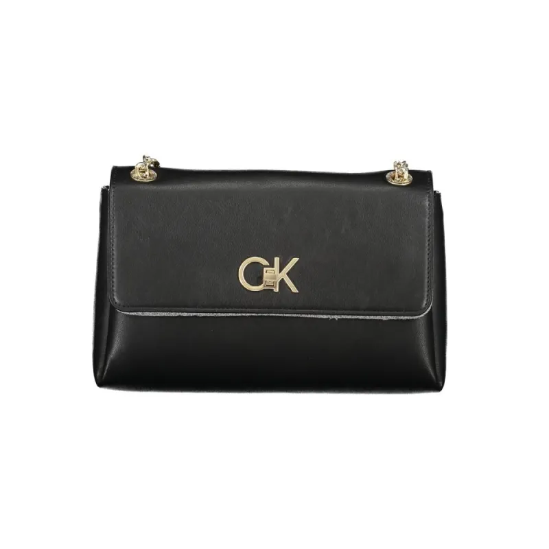 Black Polyester Handbag sold by Louxly