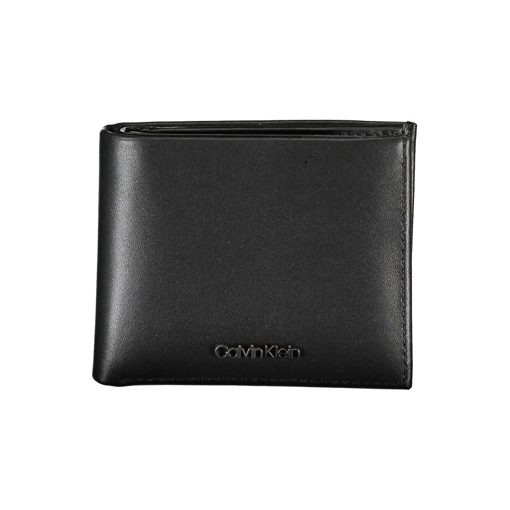 Sleek Leather Bi-Fold Wallet with RFID Block sold by Louxly
