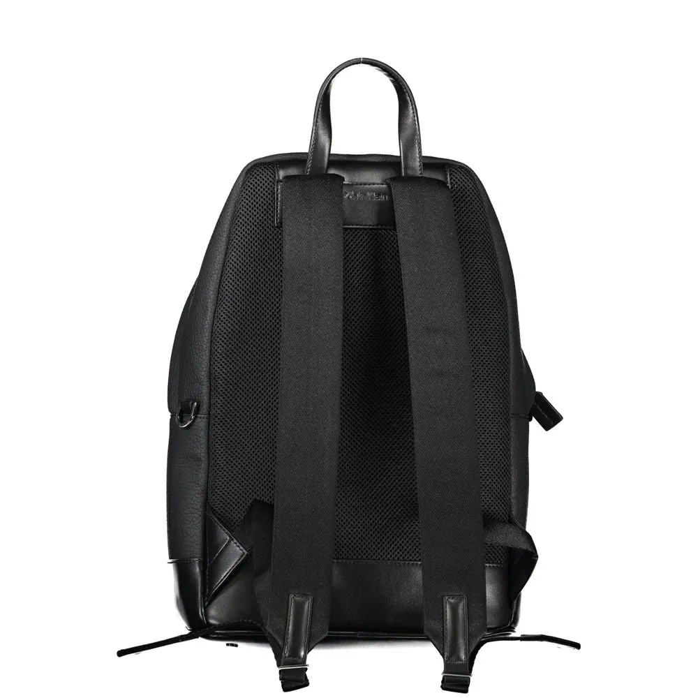 Sleek Urbanite Black Backpack with Laptop Compartment sold by Louxly product image thumbnail 2