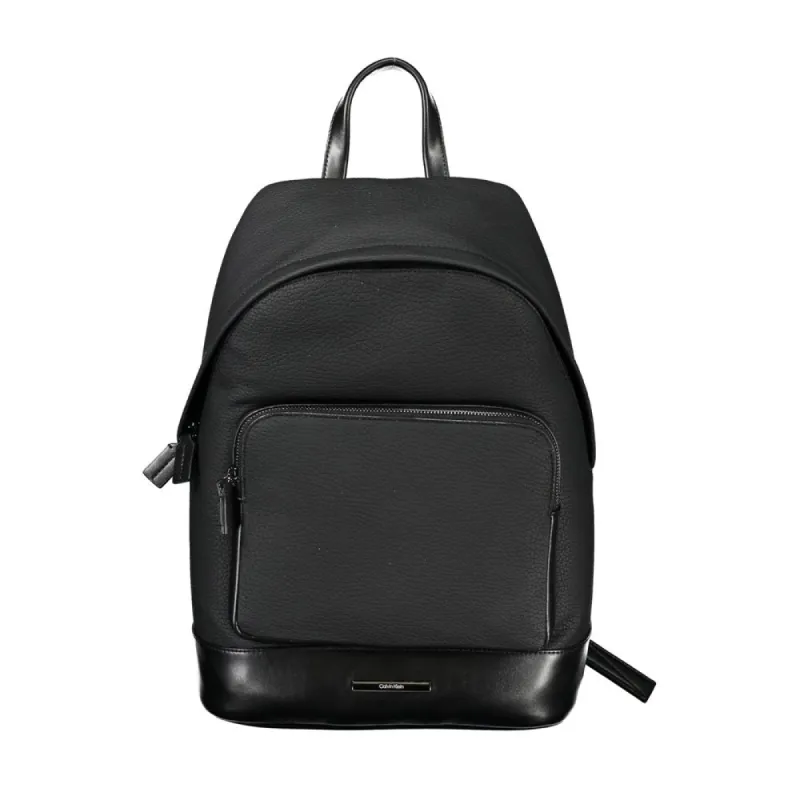 Sleek Urbanite Black Backpack with Laptop Compartment sold by Louxly