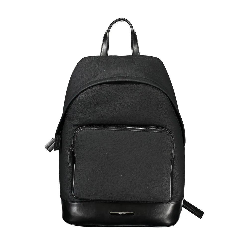Sleek Urbanite Black Backpack with Laptop Compartment sold by Louxly