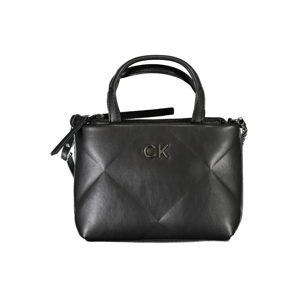 Black Polyester Handbag sold by Louxly