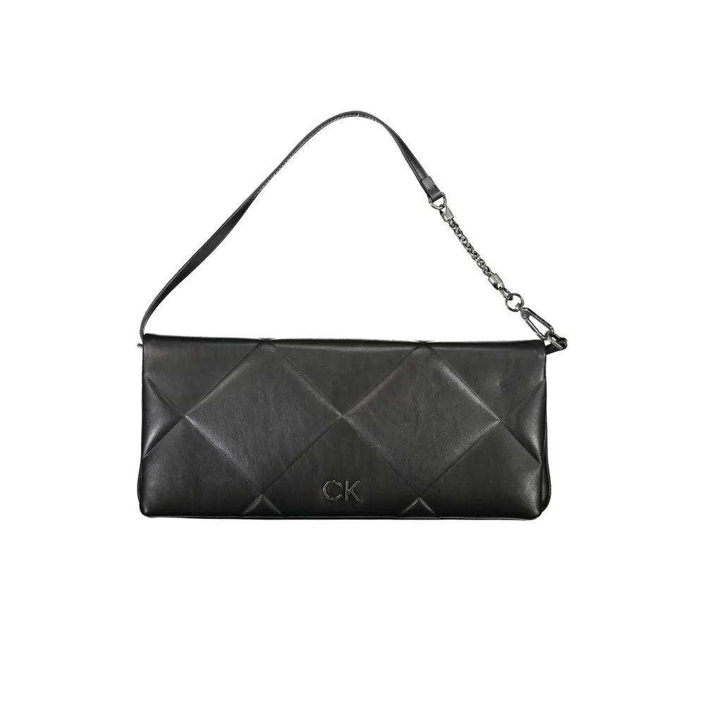 Black Polyester Handbag sold by Louxly