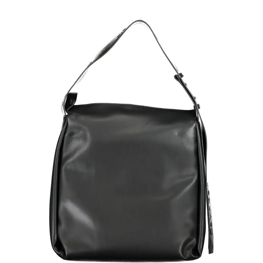 Black Polyester Handbag sold by Louxly product image thumbnail 2