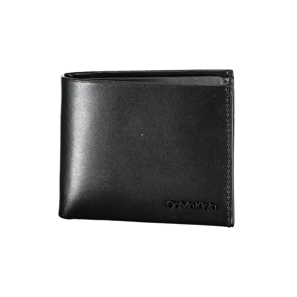Sleek Double-Slot Leather Wallet with RFID Block sold by Louxly