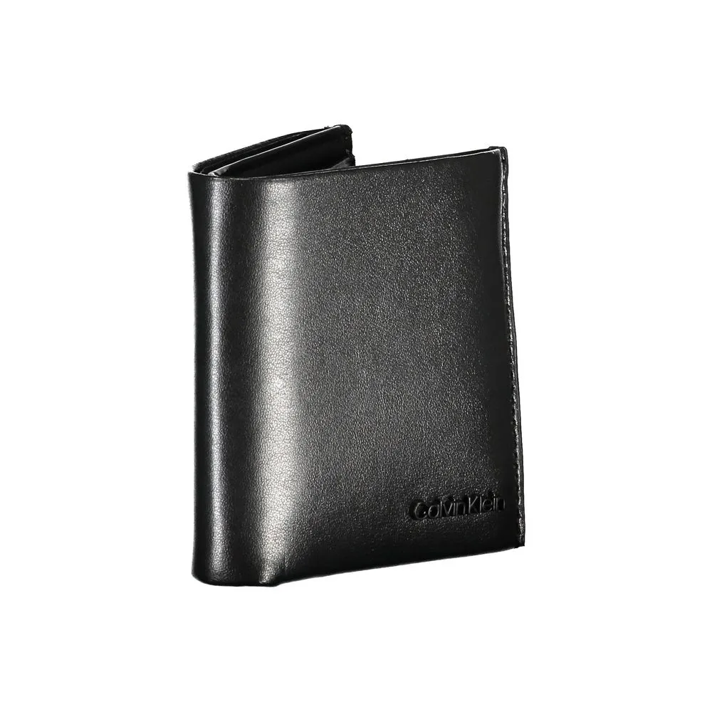 Sleek Black Leather RFID Wallet sold by Louxly product image thumbnail 3
