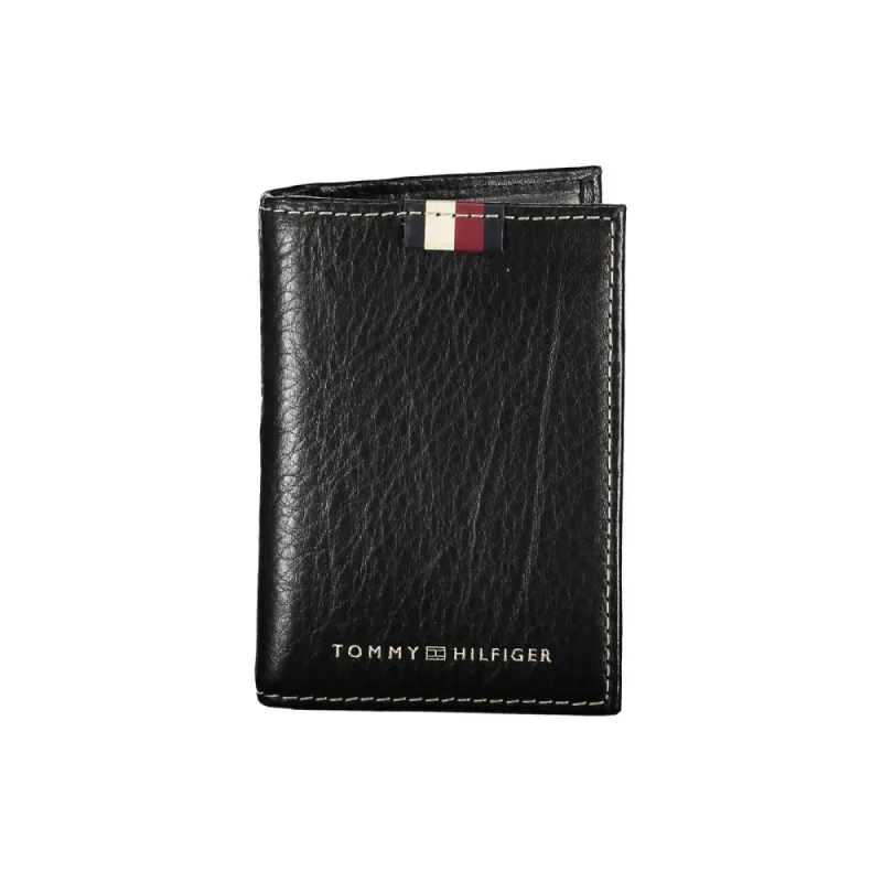 Black Leather Men Cardholder sold by Louxly
