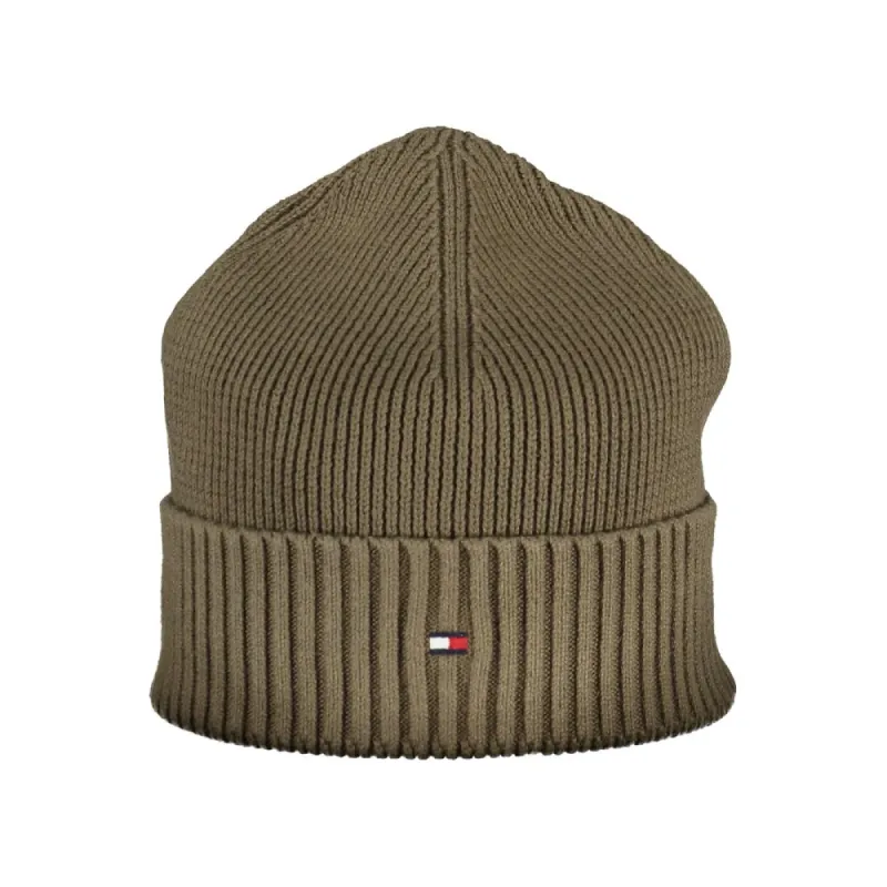 Green Cotton Men Cap made by Tommy Hilfiger