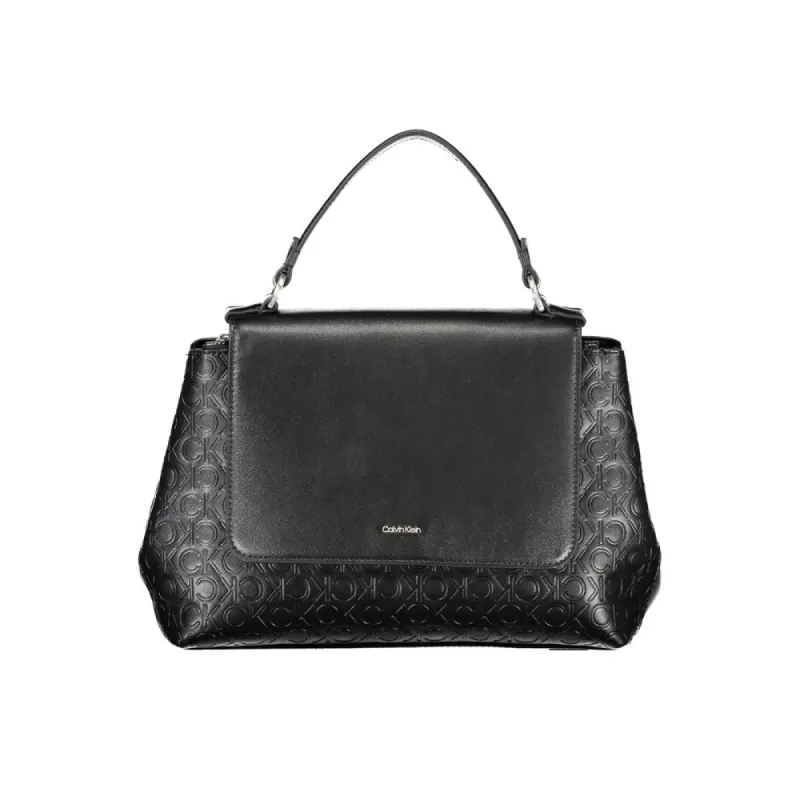 Black Polyester Handbag sold by Louxly