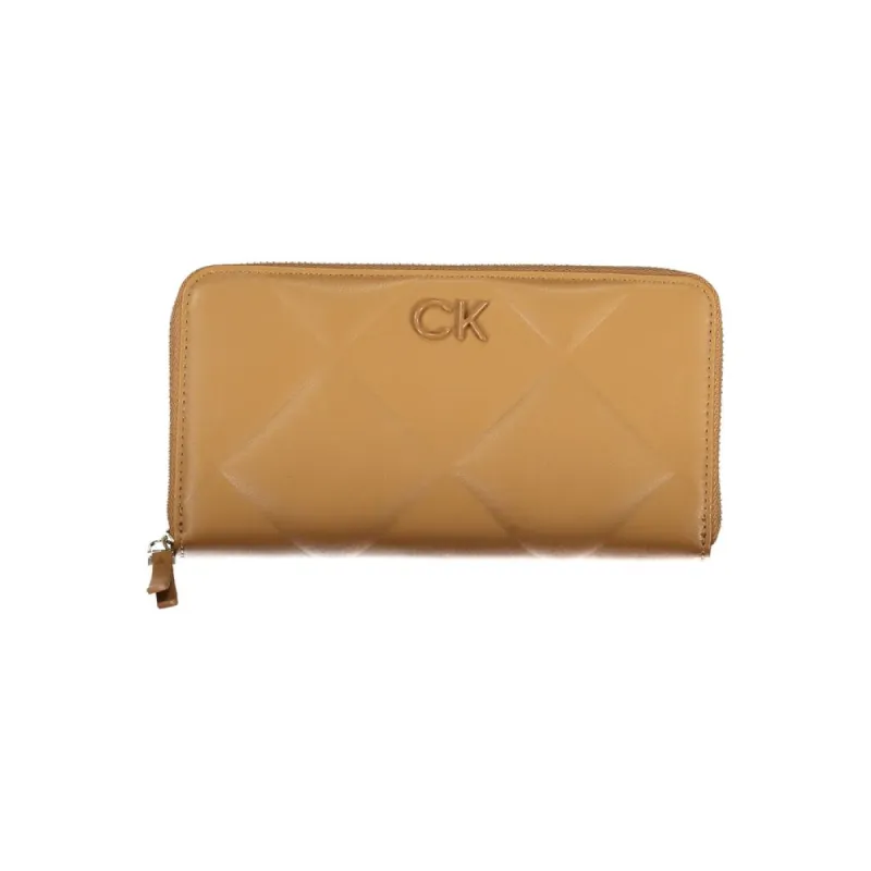 Elegant Brown Polyester Wallet with RFID Block sold by Louxly