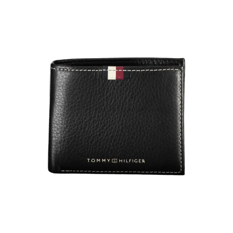 Black Leather Men Wallet sold by Louxly