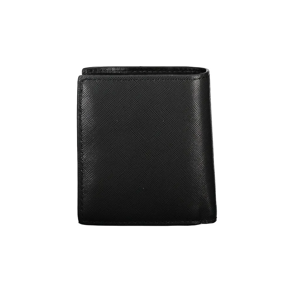Sleek Black Leather Wallet with Contrasting Details sold by Louxly product image thumbnail 2