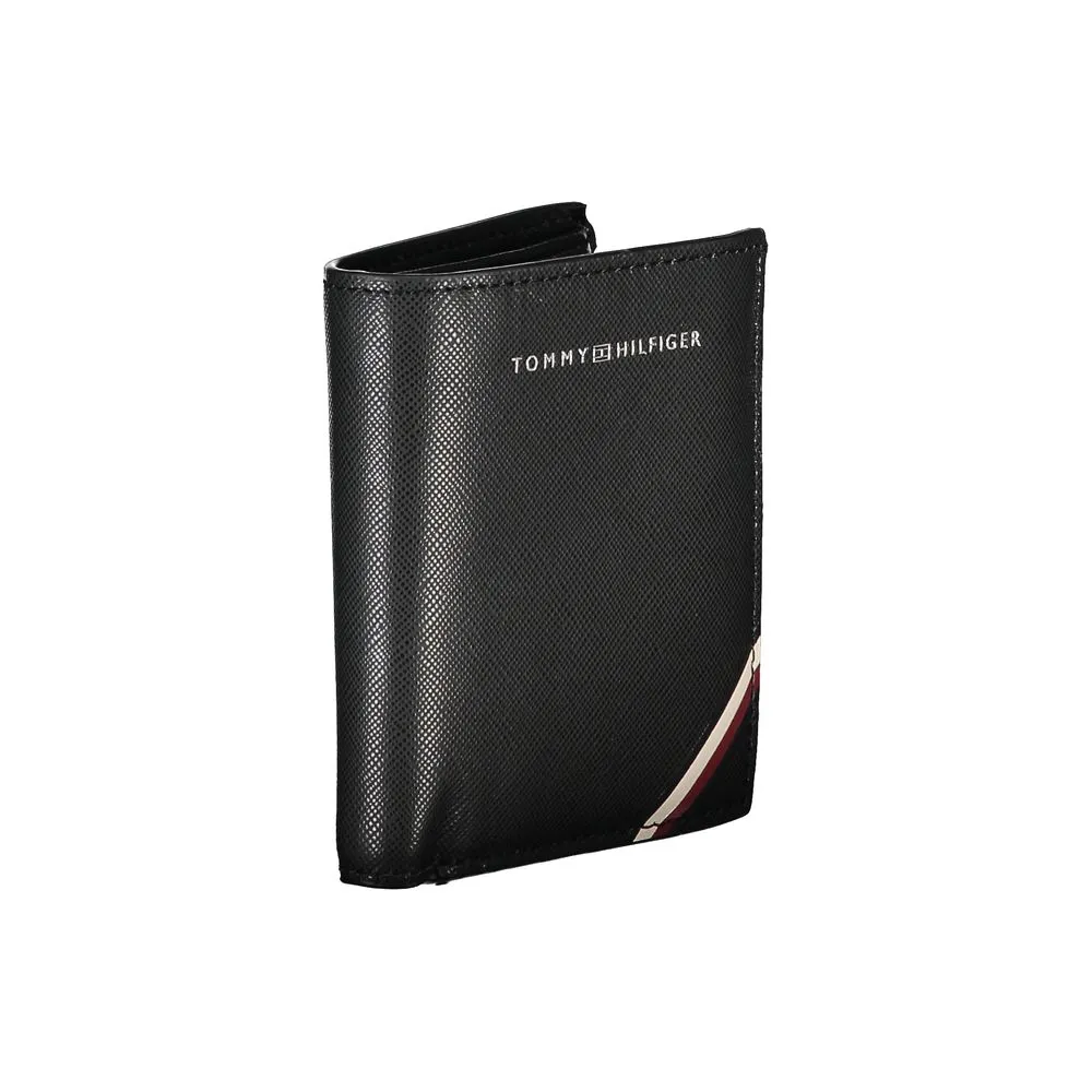 Sleek Black Leather Wallet with Contrasting Details sold by Louxly product image thumbnail 3