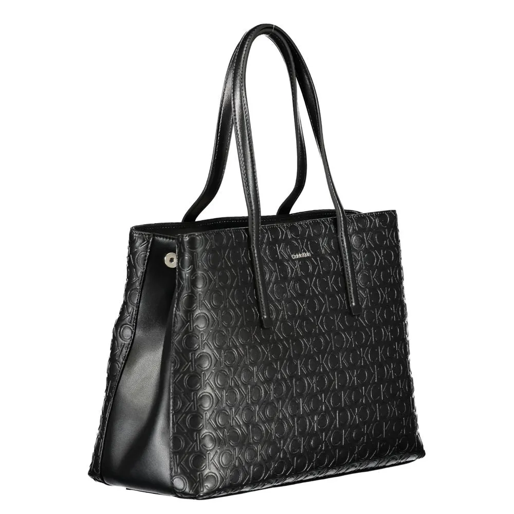 Black Polyester Handbag sold by Louxly product image thumbnail 3