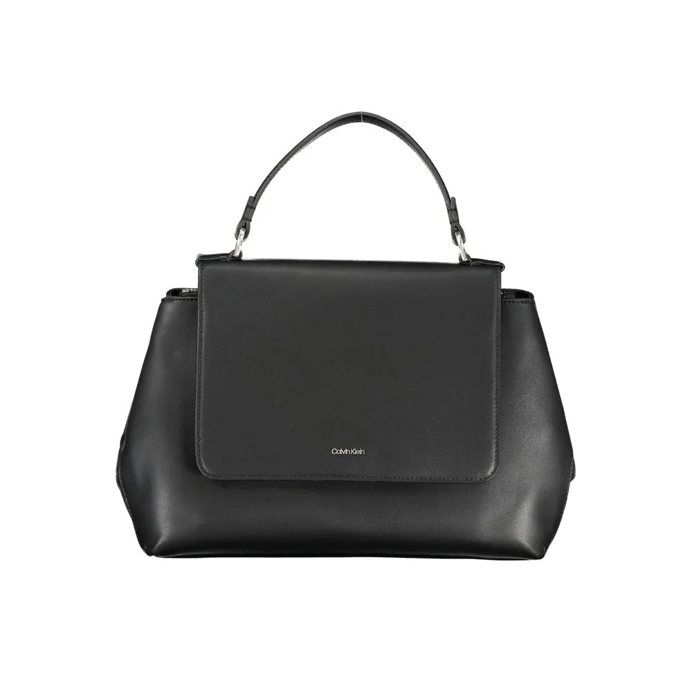 Black Polyester Handbag sold by Louxly