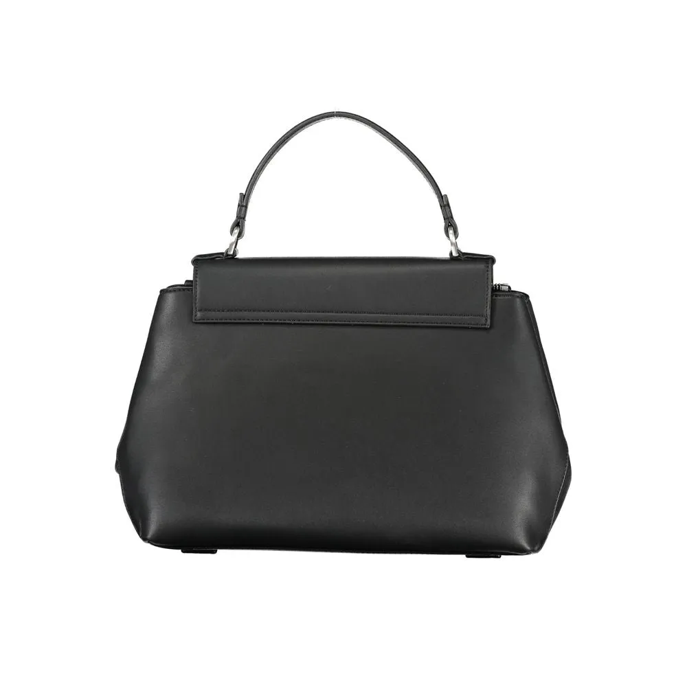 Black Polyester Handbag sold by Louxly product image thumbnail 2