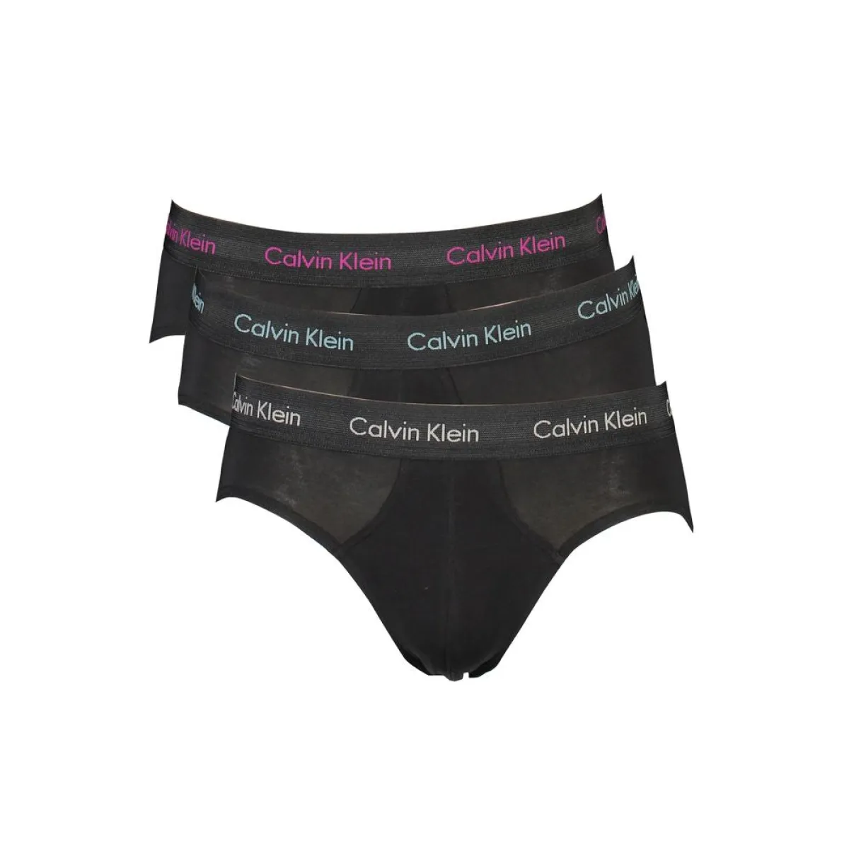 Sleek Tri-Pack Men's Briefs with Contrast Details sold by Louxly