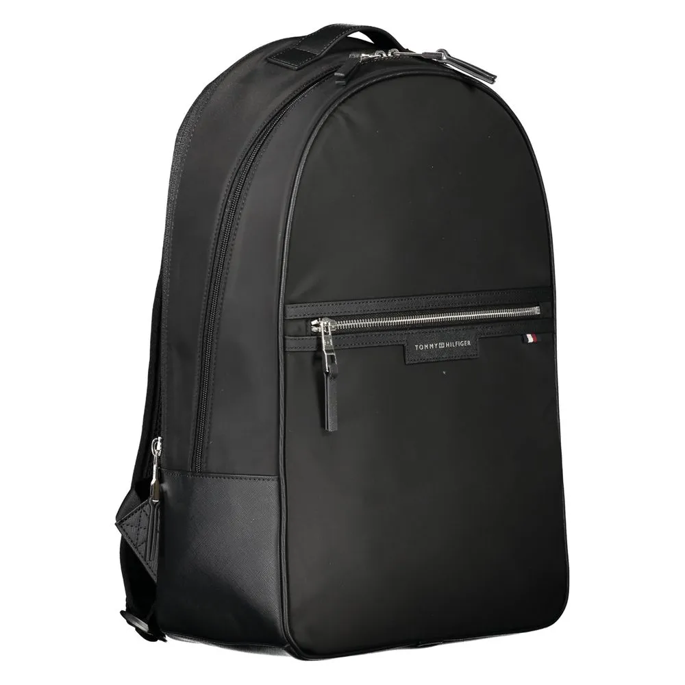 Black Polyester Men Backpack sold by Louxly product image thumbnail 3