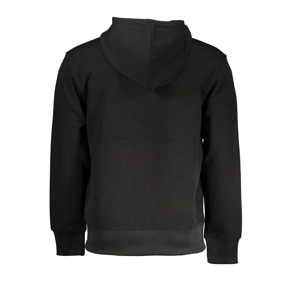 Sleek Hooded Zip Sweatshirt with Contrasting Details sold by Louxly product image thumbnail 2