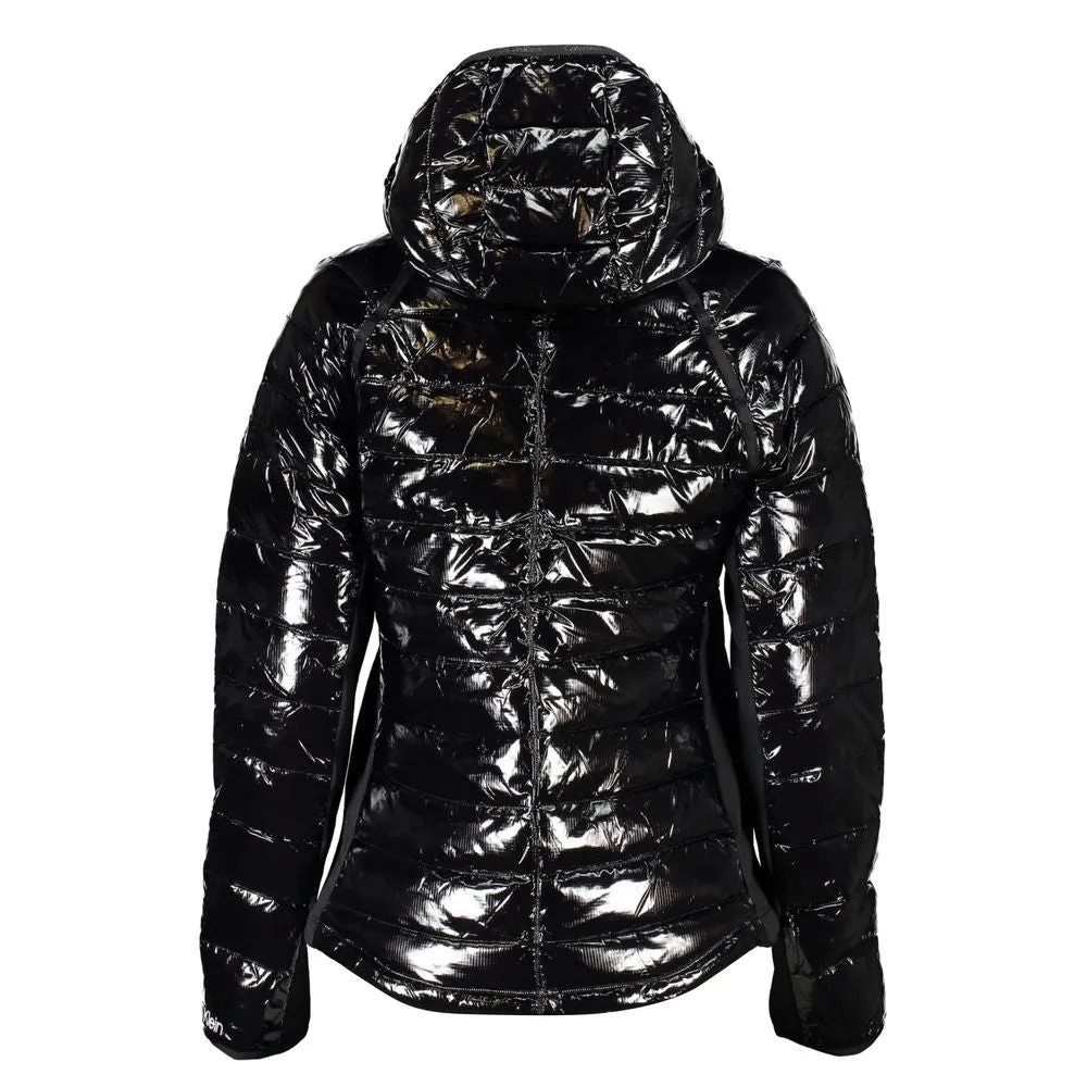 Chic Hooded Nylon Jacket with Contrast Details sold by Louxly product image thumbnail 2