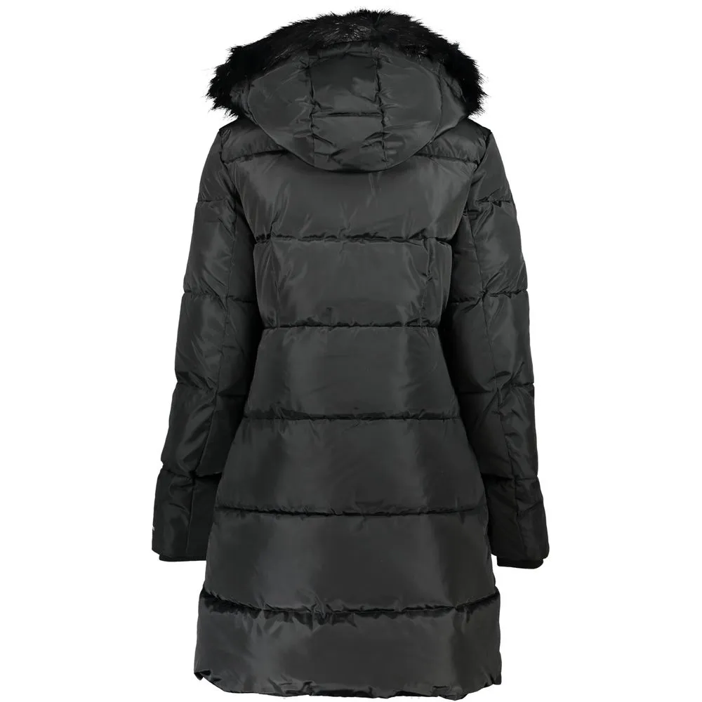 Chic Hooded Jacket with Removable Fur Detail sold by Louxly product image thumbnail 2